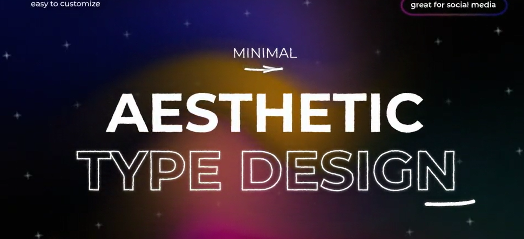 Videohive Gradient Typography